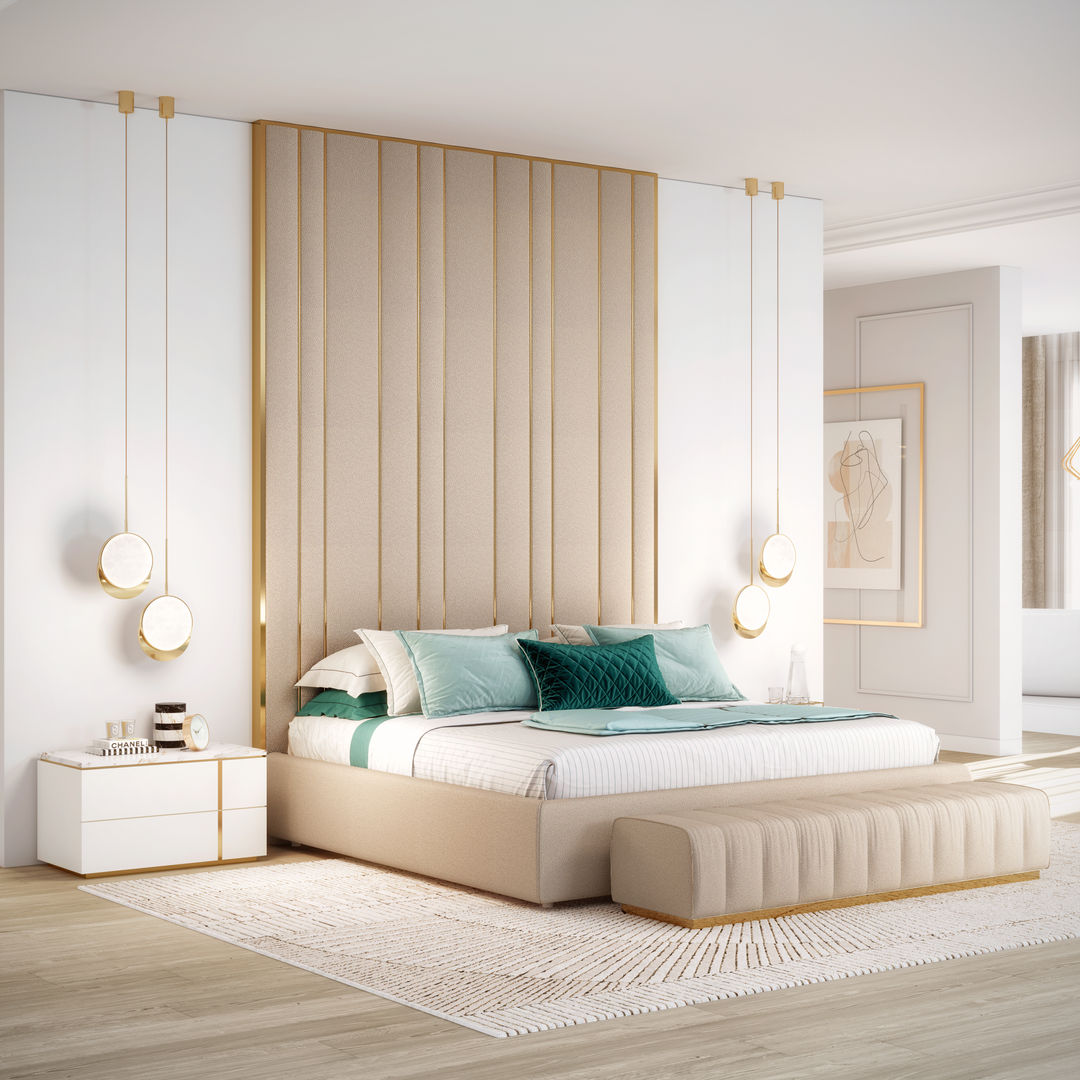 Design de Interiores - Suite_Modern Living , ByOriginal ByOriginal Kamar Tidur Modern