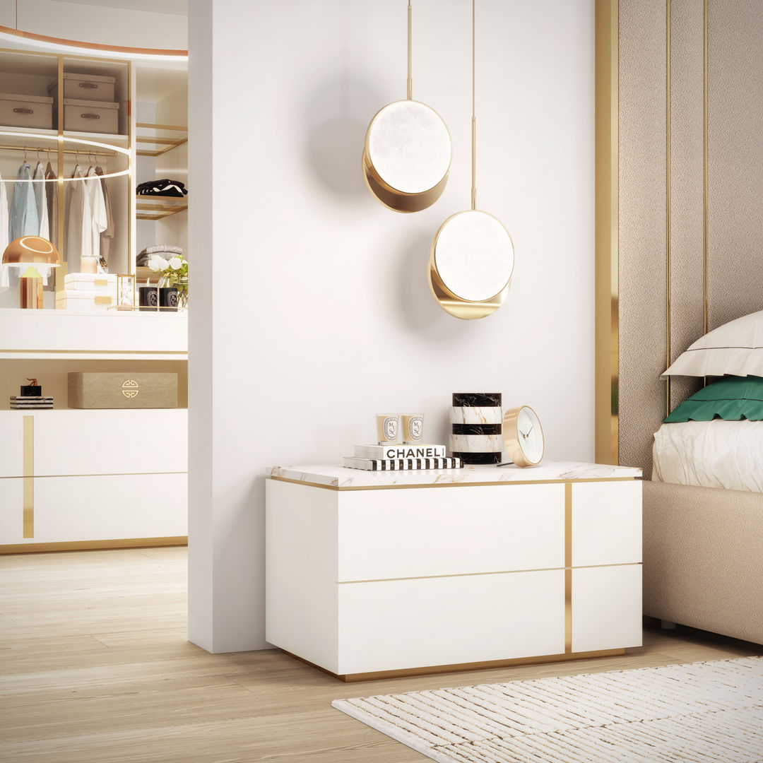 Design de Interiores - Suite_Modern Living , ByOriginal ByOriginal Modern style bedroom