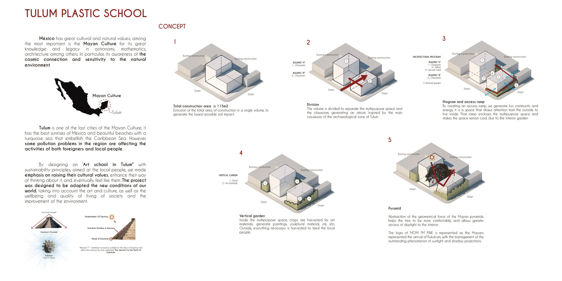 Tulum Plastic School, G._ALARQ G._ALARQ مكتب عمل أو دراسة