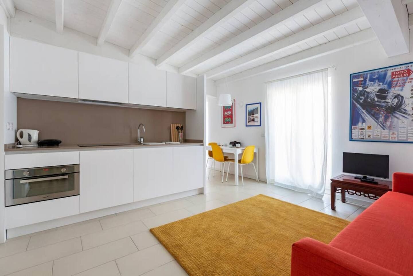 FF - Piccolo appartamento 50 m2 - B&B, Filippo Zuliani Architetto Filippo Zuliani Architetto Salas modernas Cerámico