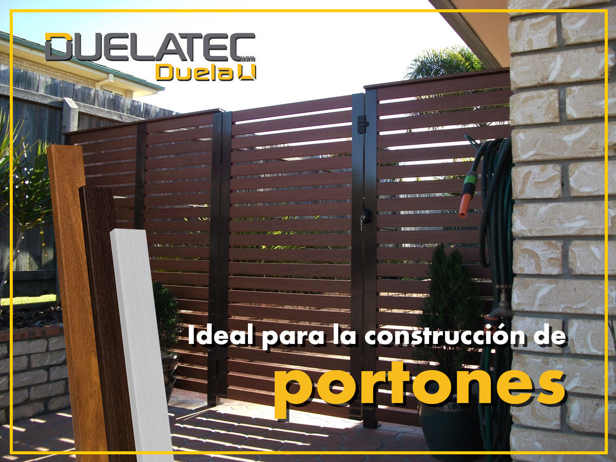 Conoce nuestro nuevo producto Duela U, Lamitec SA de CV Lamitec SA de CV Front doors Metal