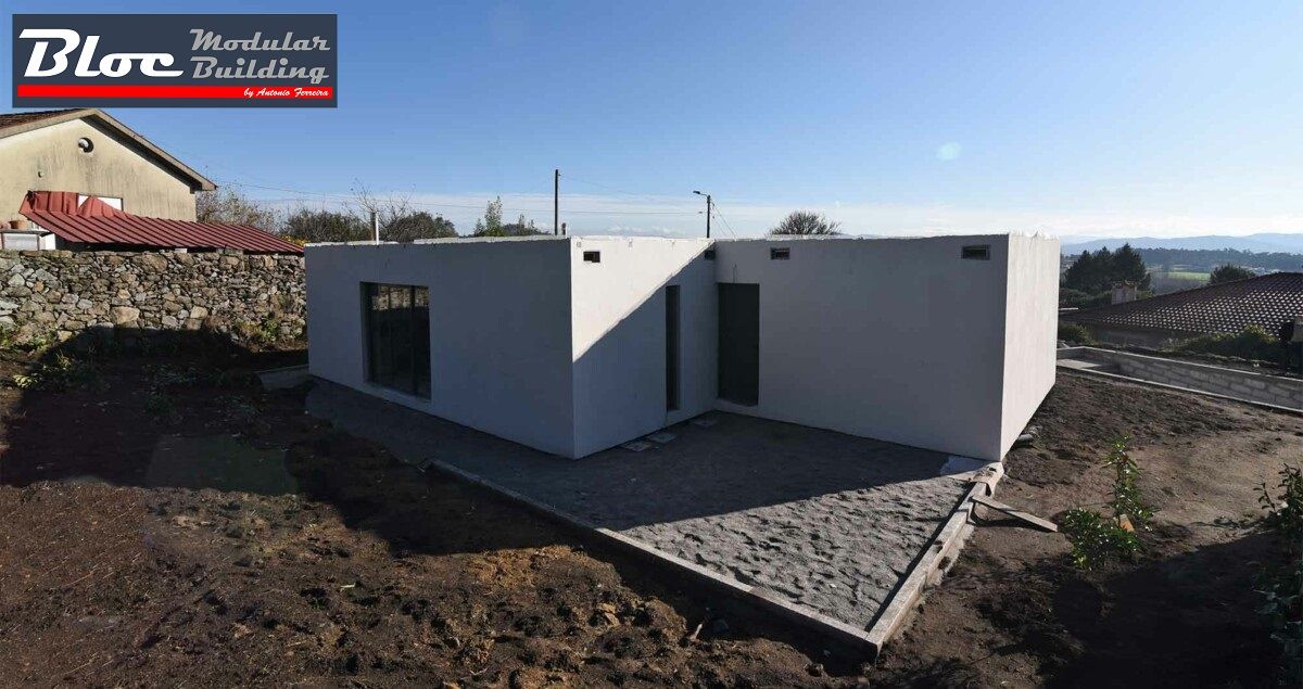 BLOC - Moradia T4 140m2, BLOC - Casas Modulares BLOC - Casas Modulares Parcelas de agrado