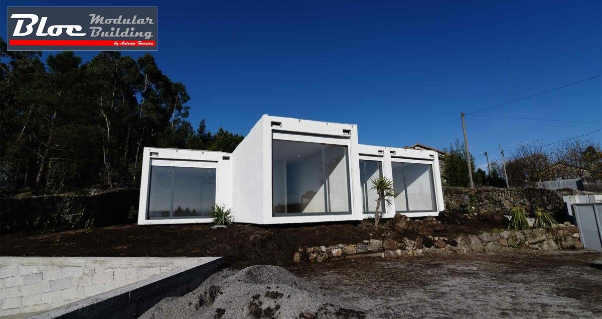 BLOC - Moradia T4 140m2, BLOC - Casas Modulares BLOC - Casas Modulares 빌라