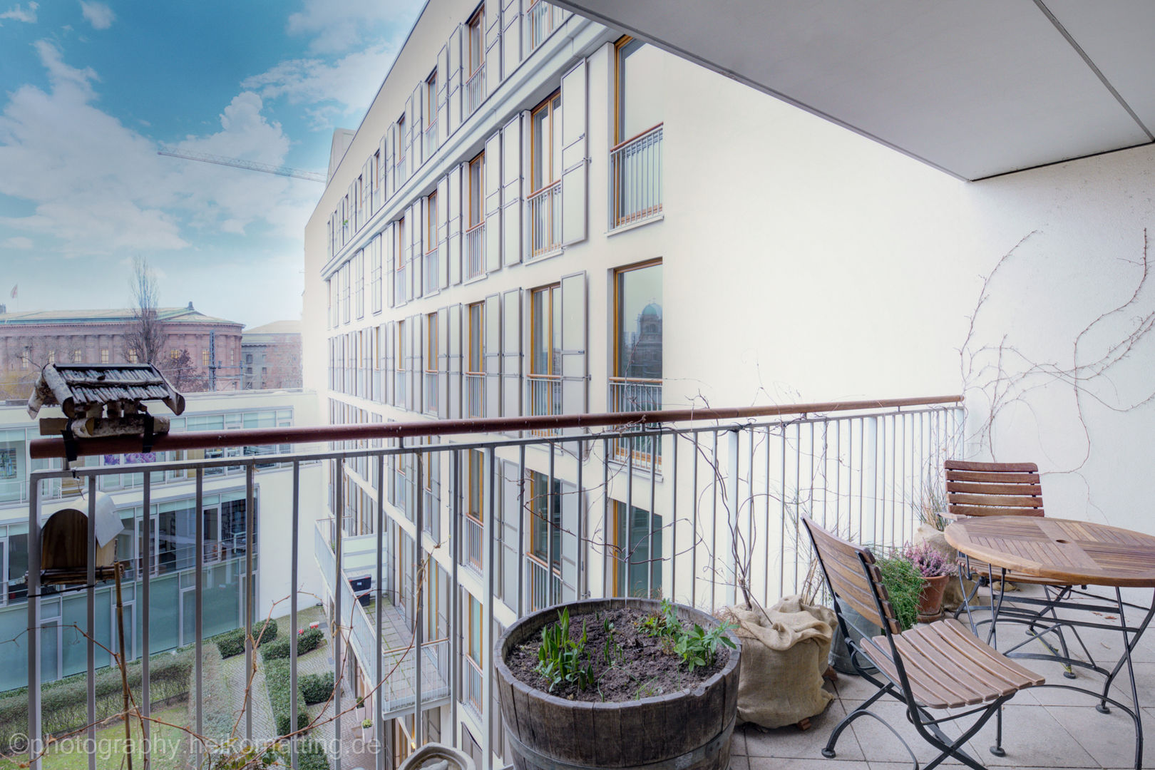 Interior Photography: exklusive Wohnung in Berlin, Heiko Matting Heiko Matting Balcony