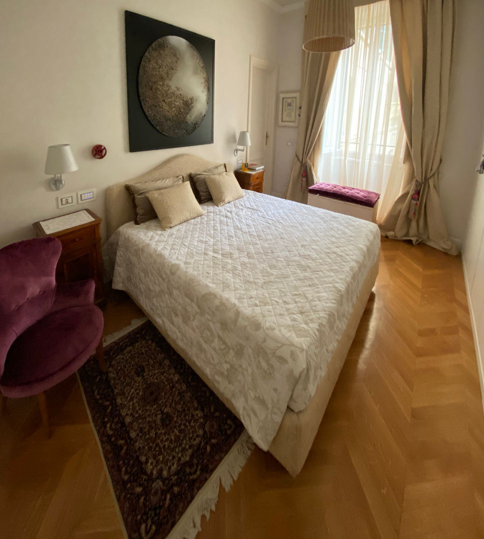 Appartamento Parioli Roma, BUM Interiors BUM Interiors Kamar tidur kecil