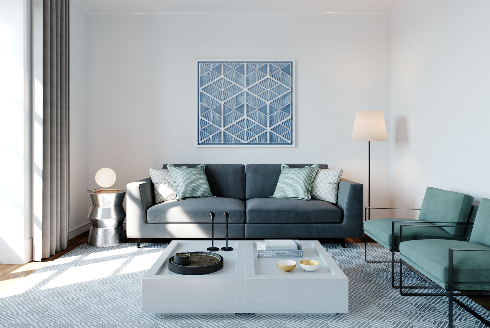 homify غرفة المعيشة