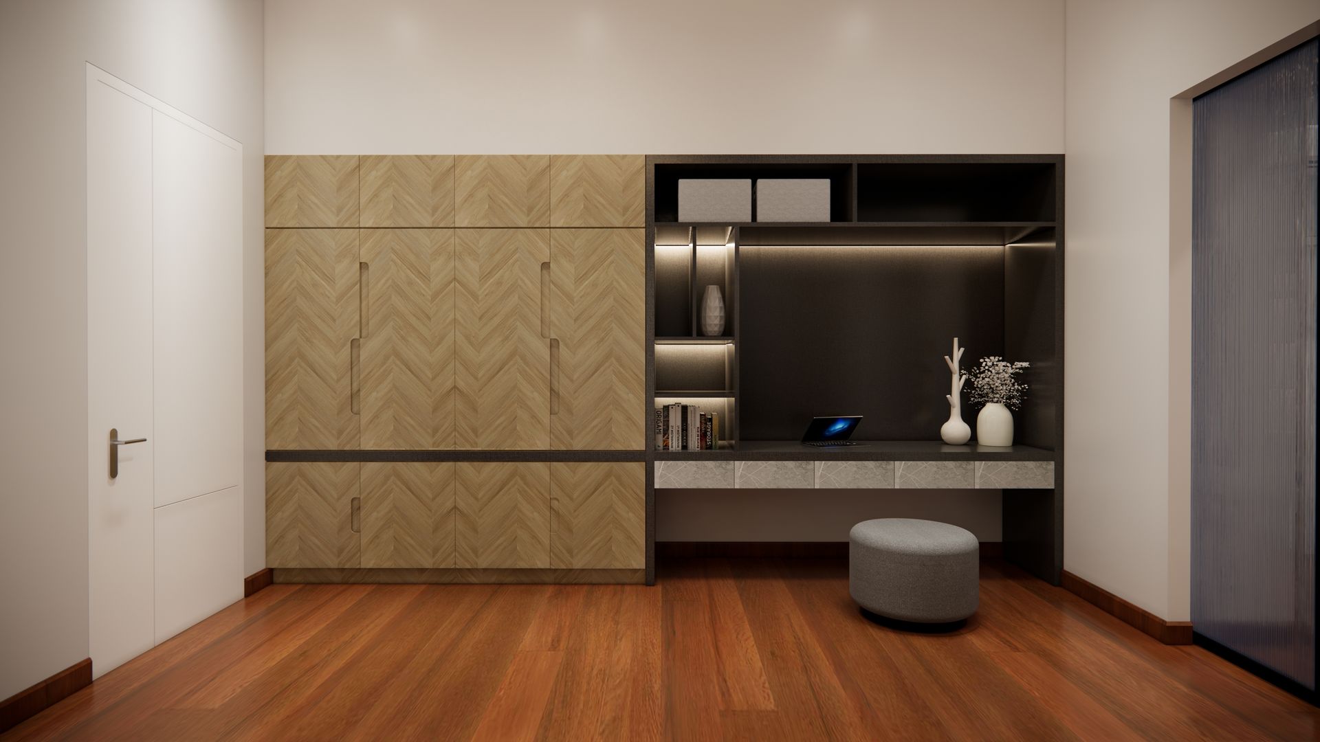 Trivision office , Modernize Design + Turnkey Modernize Design + Turnkey منزل عائلي صغير خشب Wood effect
