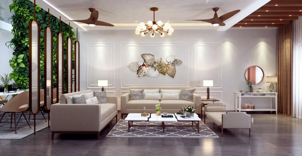 Independent House, Sector-39, Noida, Paimaish Paimaish Modern living room Wood Wood effect