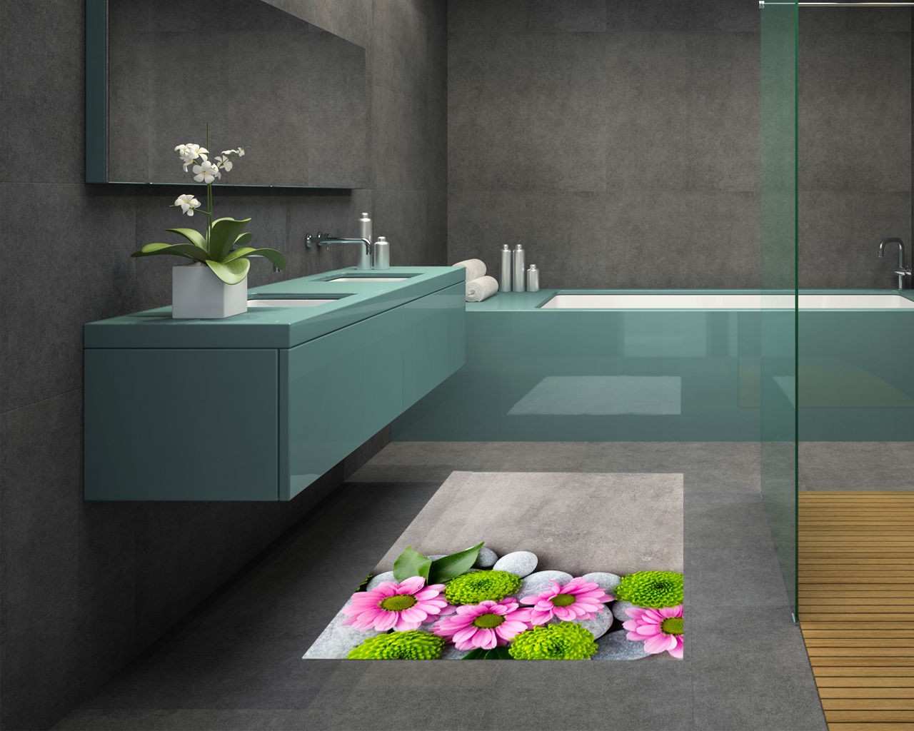 Adesivi Pavimento Impronte Bambini - 6 Fogli PVC Colorati Per Asilo E Casa - Foto 5