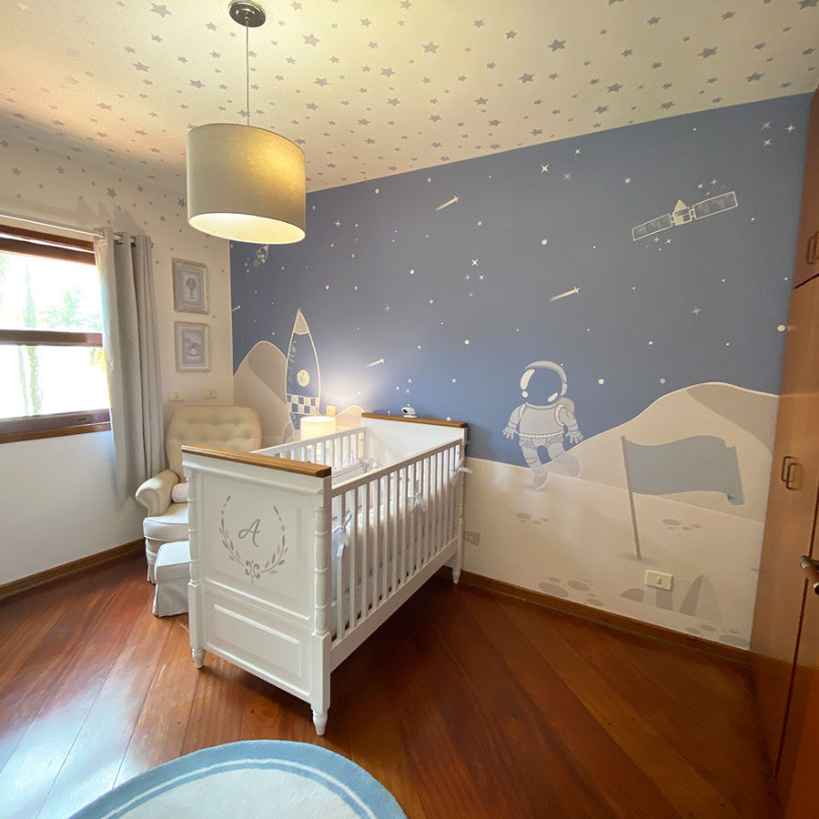 QUARTO DE BEBÊ VIAGEM AO ESPAÇO DO ANTONNY , Lilibee Lilibee комнаты для новорожденных