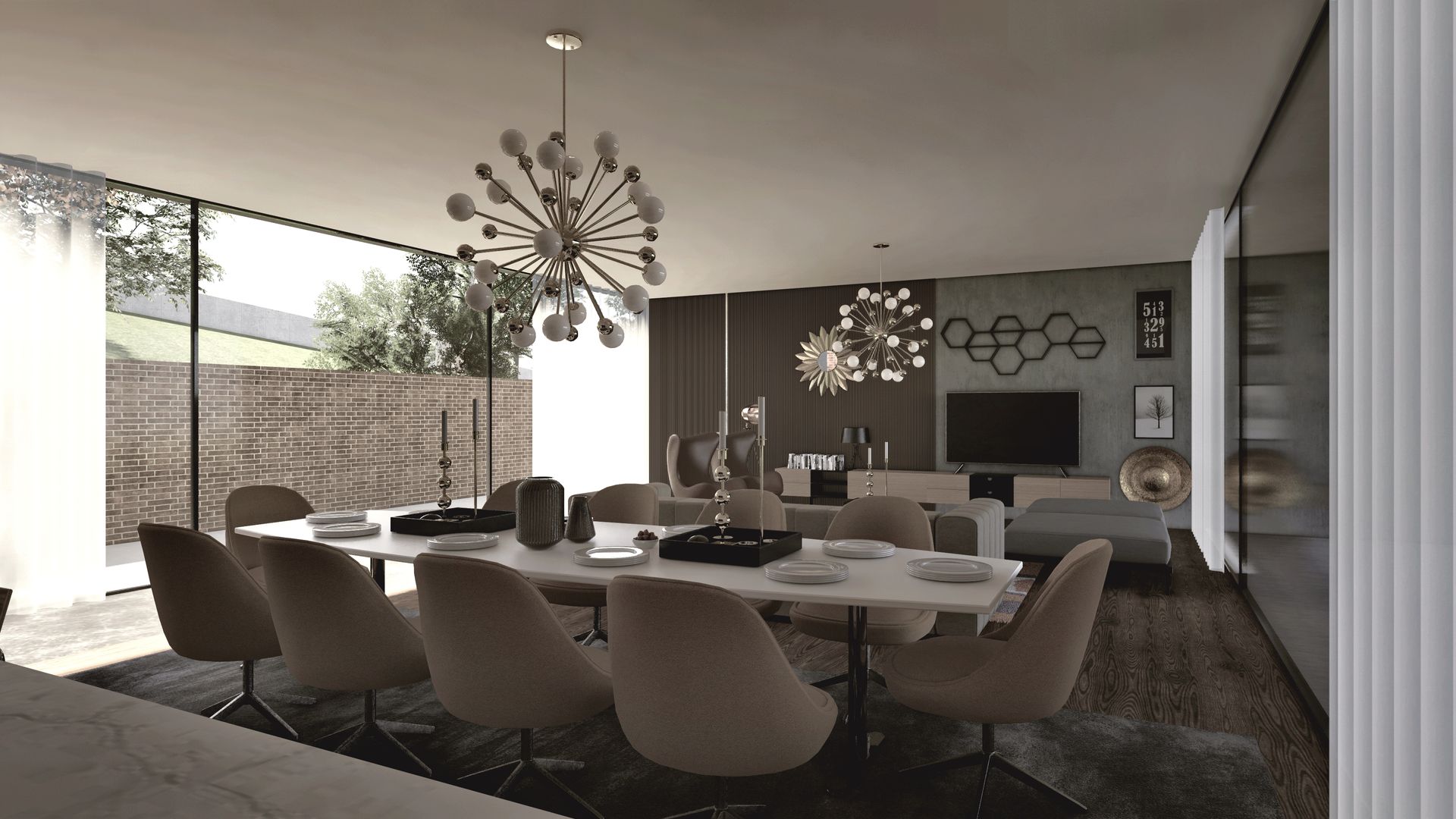 Casa Marco, Esboçosigma, Lda Esboçosigma, Lda Modern dining room