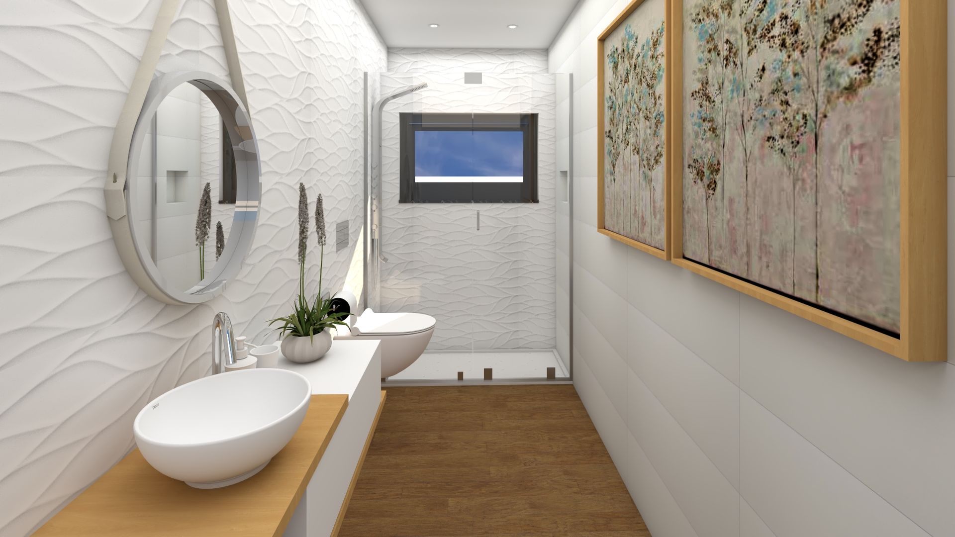 Projeto Azeitão, Ginkgo Design Studio Ginkgo Design Studio Modern bathroom Ceramic