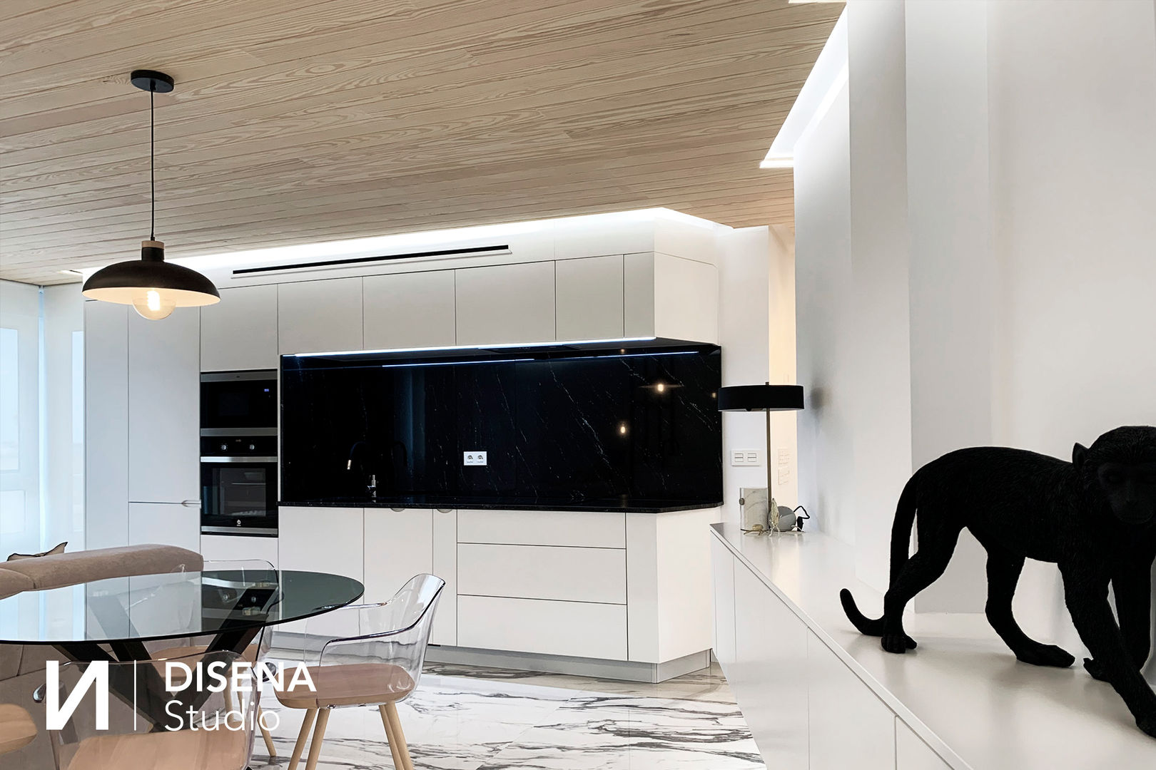 DISENA studio - Diseño Loft, DISENA studio DISENA studio ห้องครัว