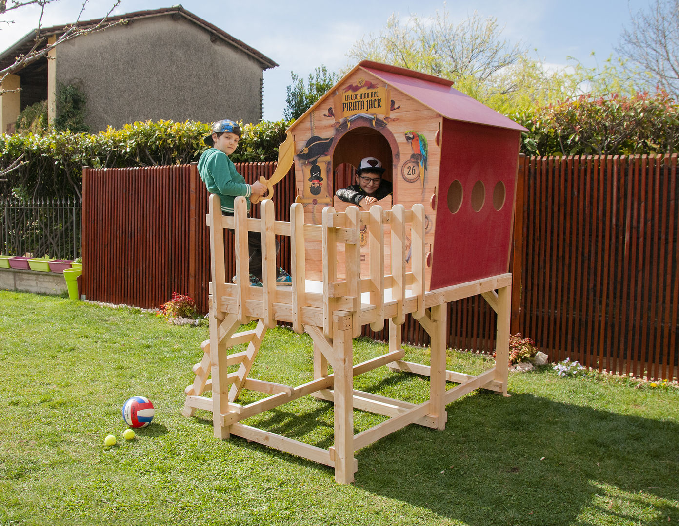 Scivolo per bambini da casa da giardino da casa interno grande 3