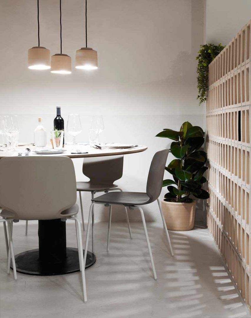 Topciment Press profile homify Modern Dining Room microcement manufacturer, microcement