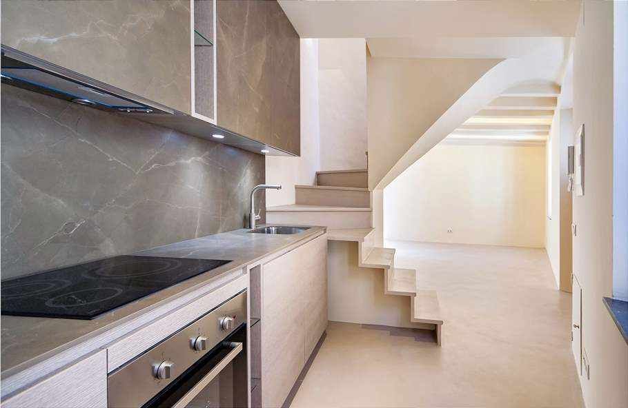 Topciment Press profile homify Stairs microcement manufacturer, microcement