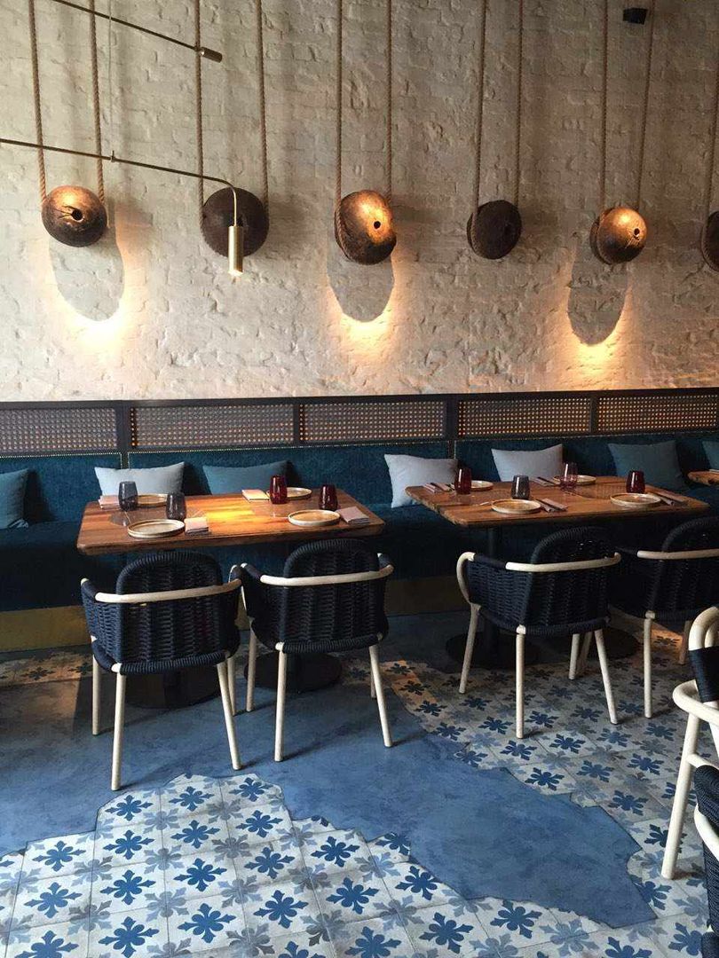 Topciment Press profile homify Modern Dining Room microcement manufacturer, microcement