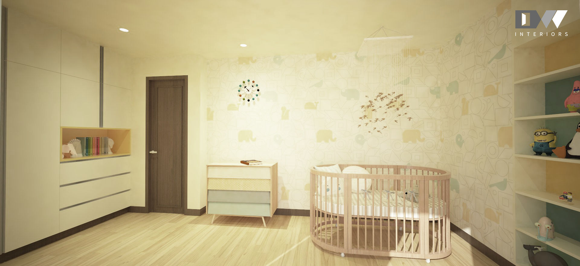 S Residence, DW Interiors DW Interiors Chambre d'enfant minimaliste