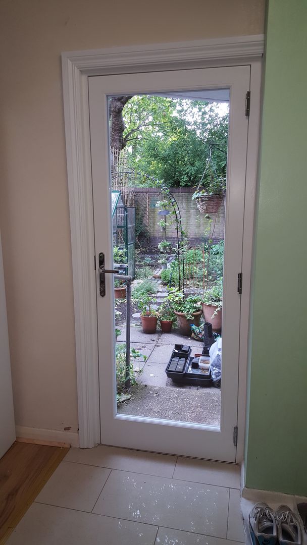 Garden door Repair A Sash Ltd Drzwi drewniane Deski kompozytowe Przeźroczysty Garden door