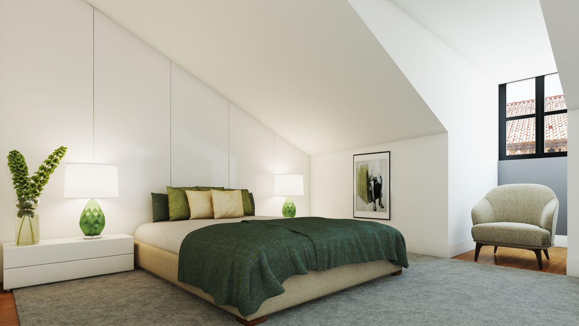 Suite Architecture TOTE SER Minimalist bedroom suite
