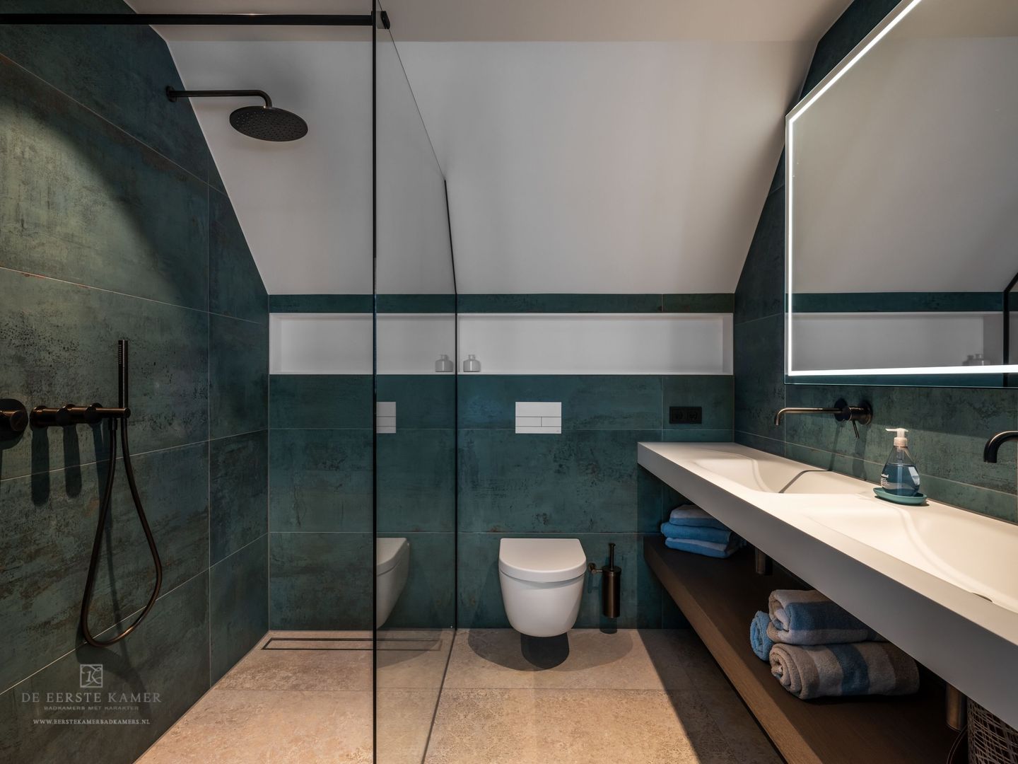 Badkamer - Modern Chique, De Eerste Kamer De Eerste Kamer ห้องน้ำ