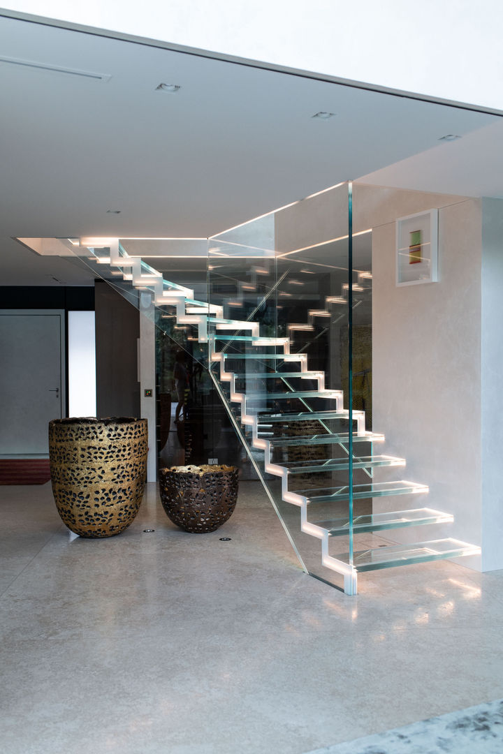 Schwebende Treppe aus Glas Siller Treppen/Stairs/Scale Treppe schwebende Treppe