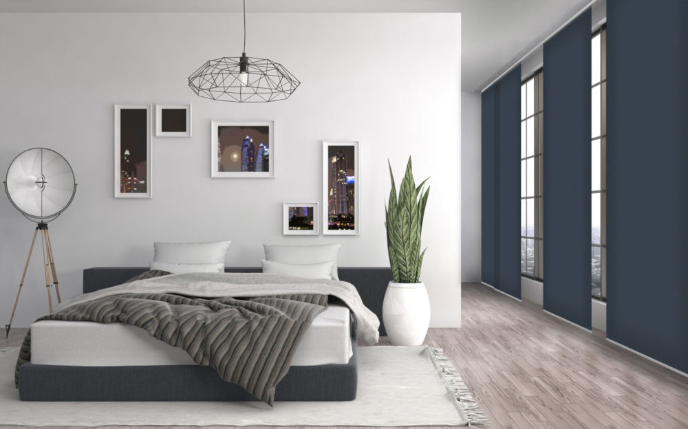 Schiebegardinen: Sonnenschutz mit schlankem Design