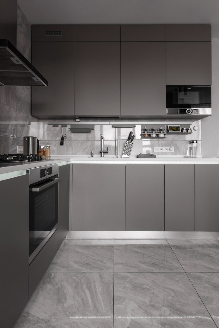 P45, Bovkun design Bovkun design Minimalist kitchen MDF