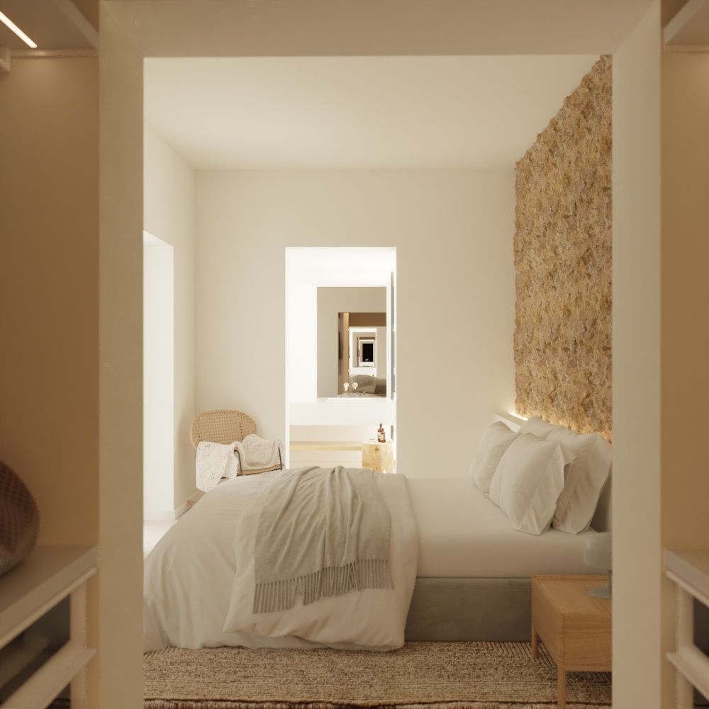 Reforma integral casa en Mallorca, ponyANDcucoBYgigi ponyANDcucoBYgigi Dormitorios de estilo minimalista