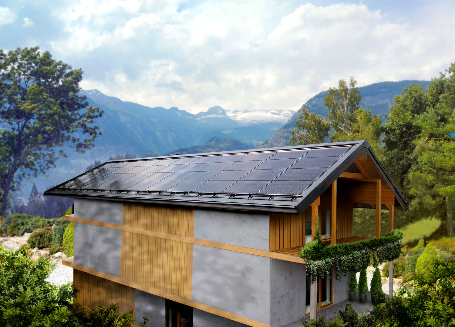 Instalación Fotovoltaica en Casa: Elegante, Económica y Ecológica , SunRoof SunRoof