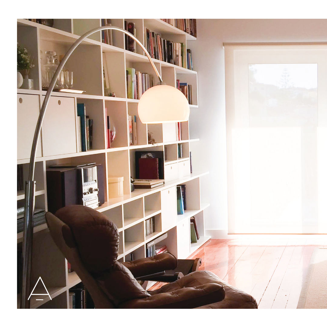 Moradia Restelo - projecto de interiores Cabanana atelier Salas de estar modernas