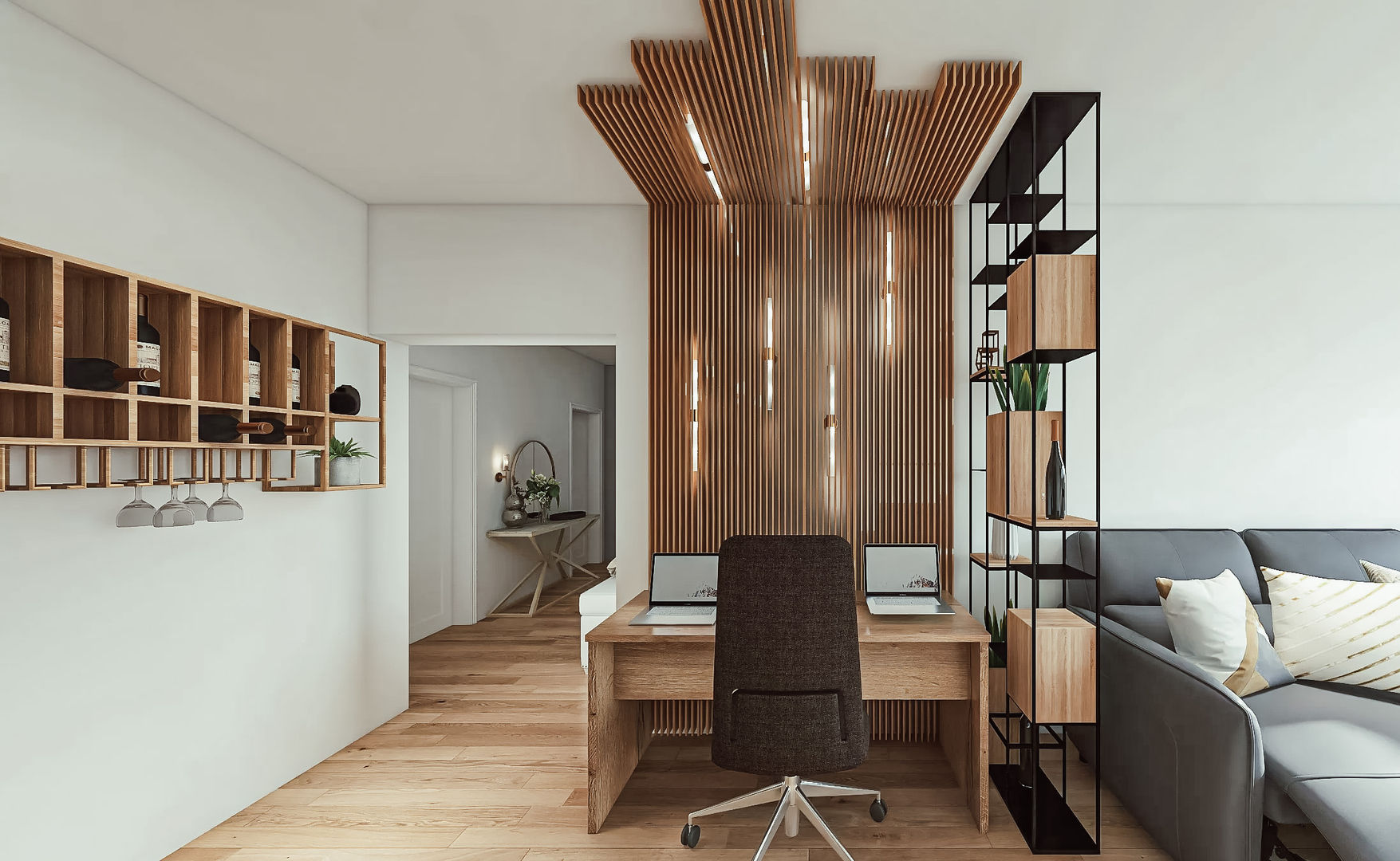 8 Ideias para Dividir e Organizar Escritórios | homify