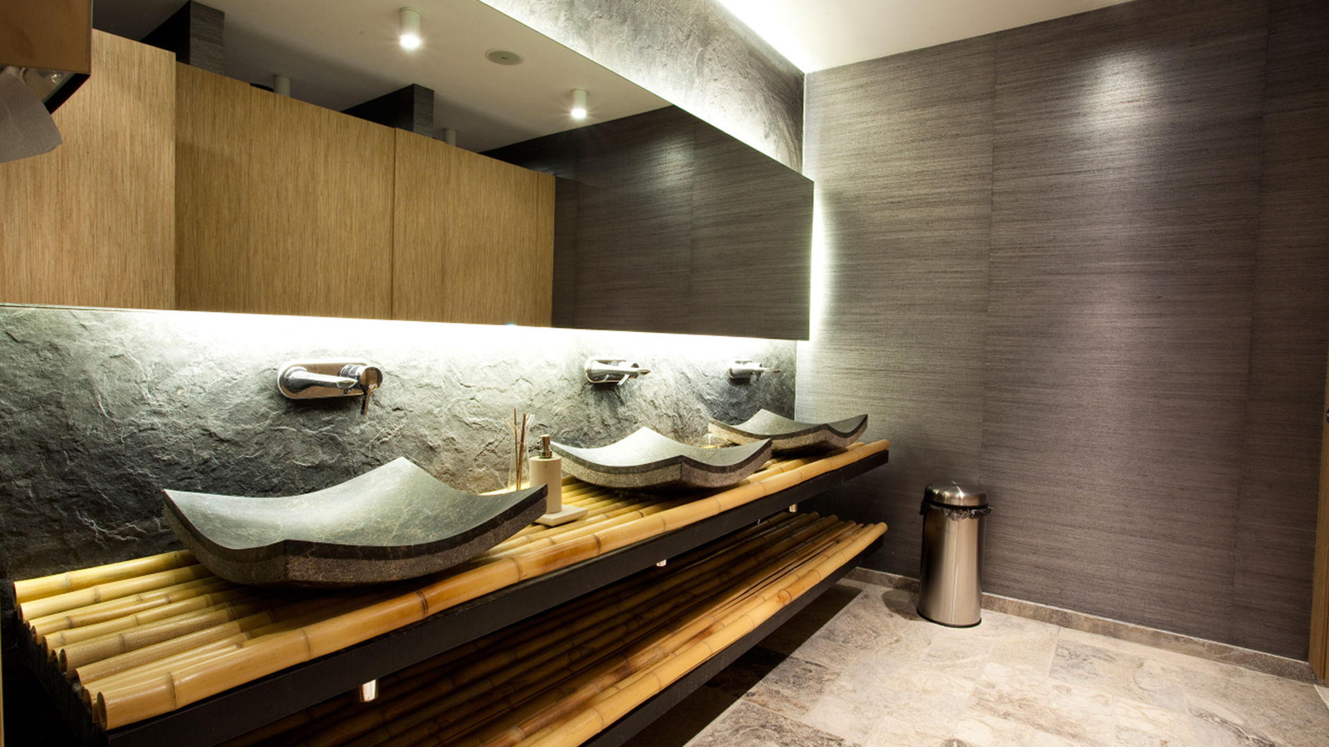 Sinks Marble Modern bathroom