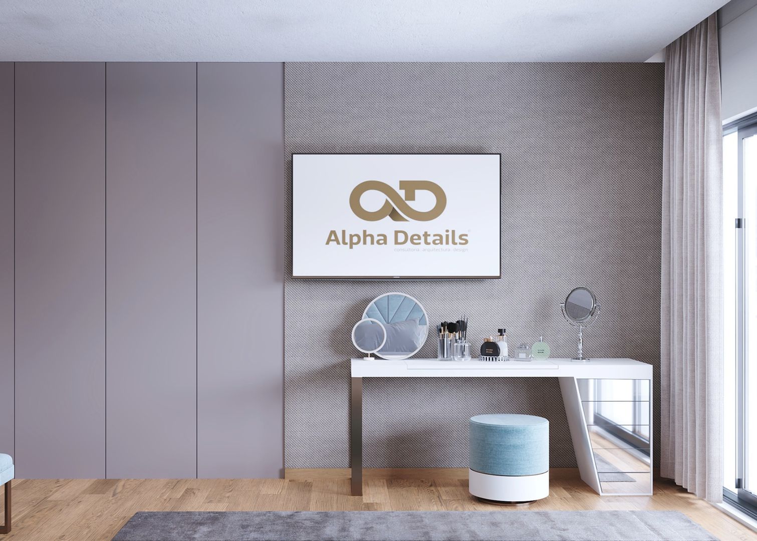Braga House, Alpha Details Alpha Details Modern Bedroom