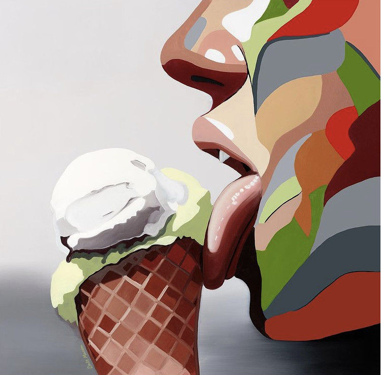 ICE CREAM, Artgateprogects Artgateprogects مطبخ زجاج Accessories & textiles