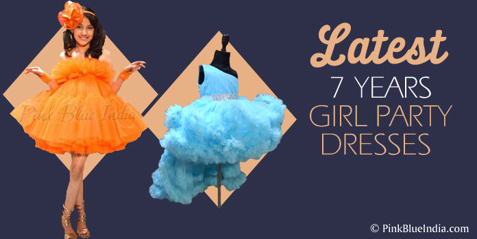 Latest 7 Years Girl Party Wear, Birthday Dresses Designs | homify Latest 7 Years Girl Party Wear, Birthday Dresses Designs | homify