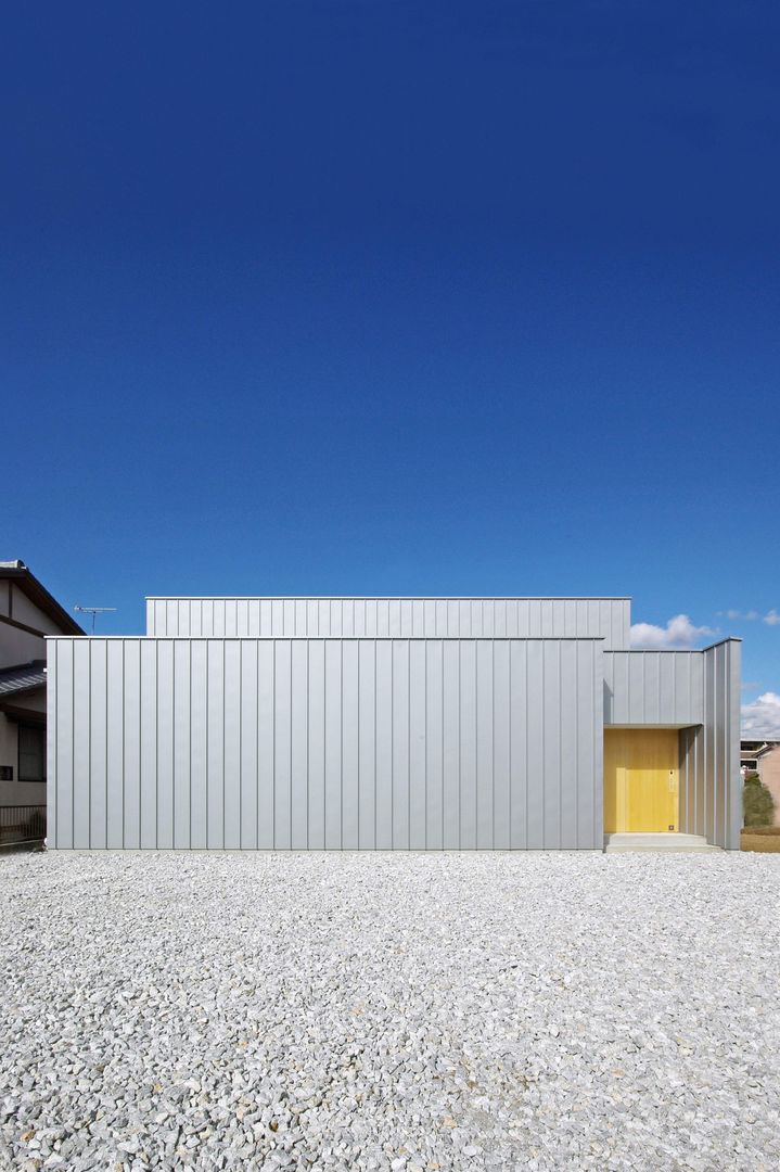 御油の家-goyu, 株式会社 空間建築-傳 株式会社 空間建築-傳 Wooden houses Iron/Steel