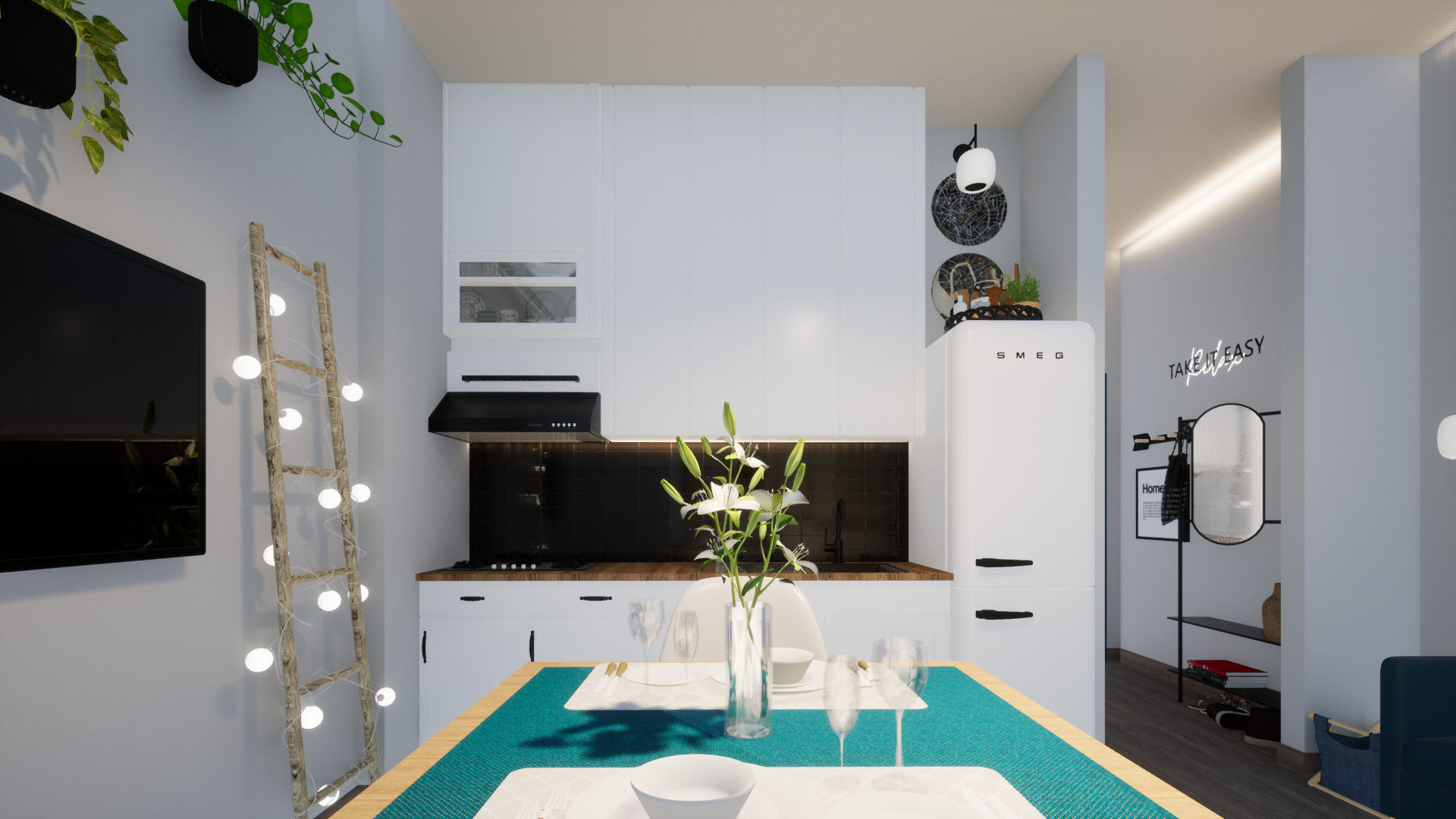 Progetto per un monolocale, Teresa Celi Teresa Celi Small kitchens