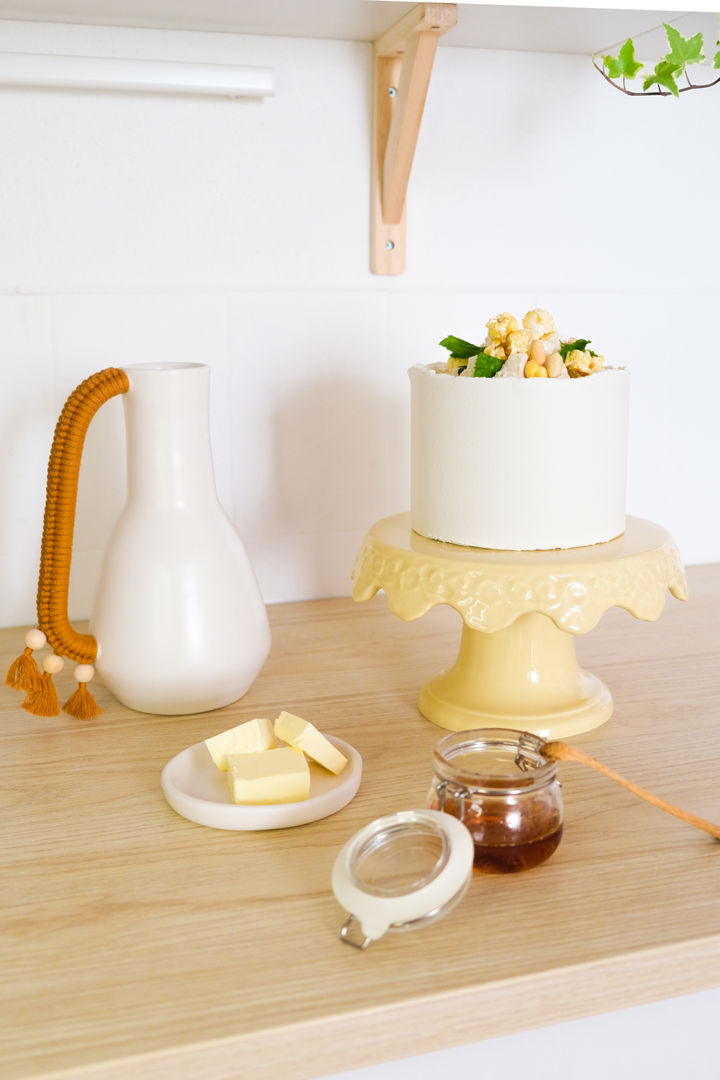 Coleção Giz, Aqui Há Peça Aqui Há Peça Cocinas de estilo minimalista Cerámico Vasos, cubiertos y vajilla