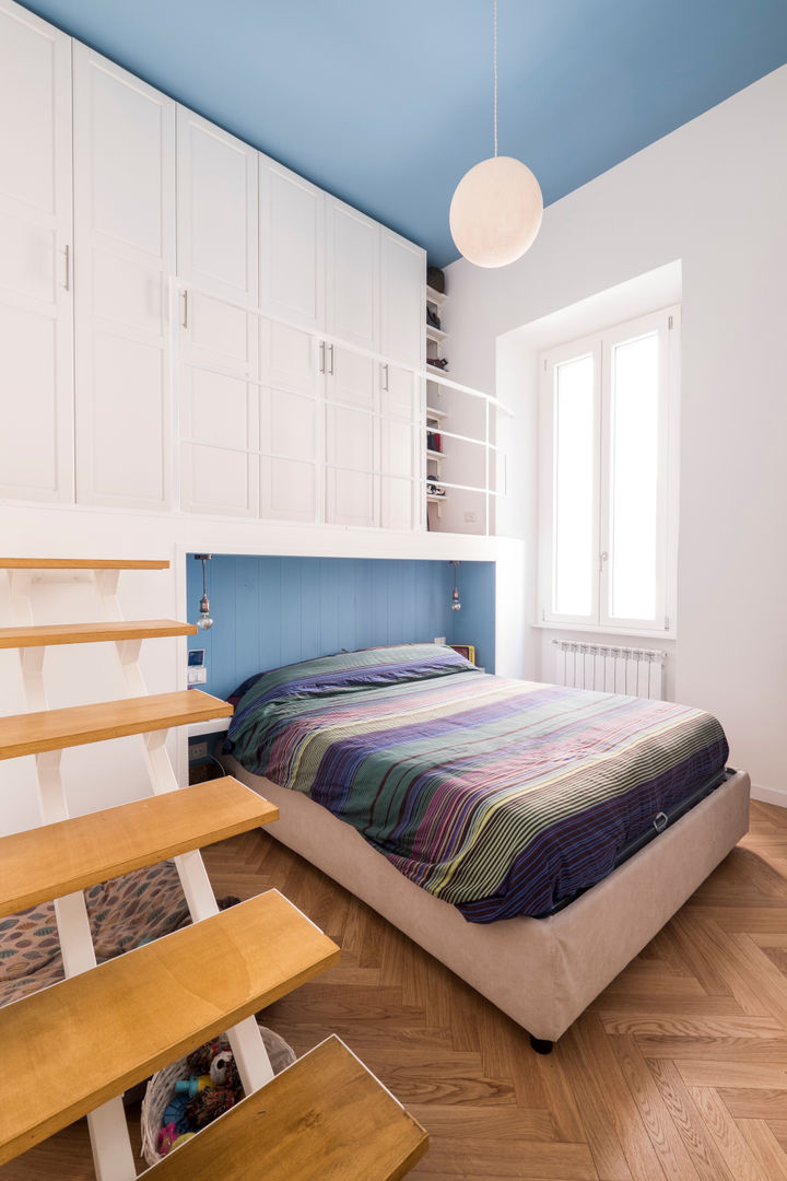2009 | Appartamento, Giacomo Zanelli - Architetto Giacomo Zanelli - Architetto Eclectic style bedroom Wood Wood effect