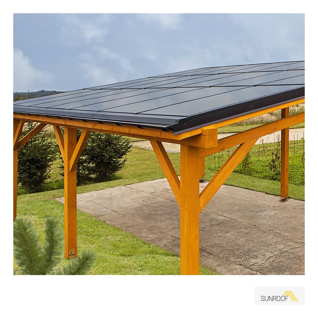 High-efficiency SunRoof Carport