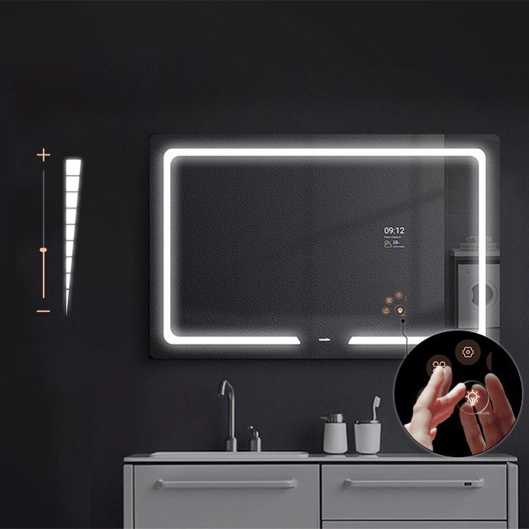 Espejo con regulacion LED VOGO SPAIN Casas modernas Aluminio/Cinc Accesorios y decoración