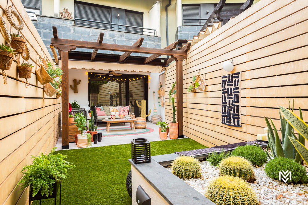 Patios en casas de ciudad: ideas para decorarlos con estilo