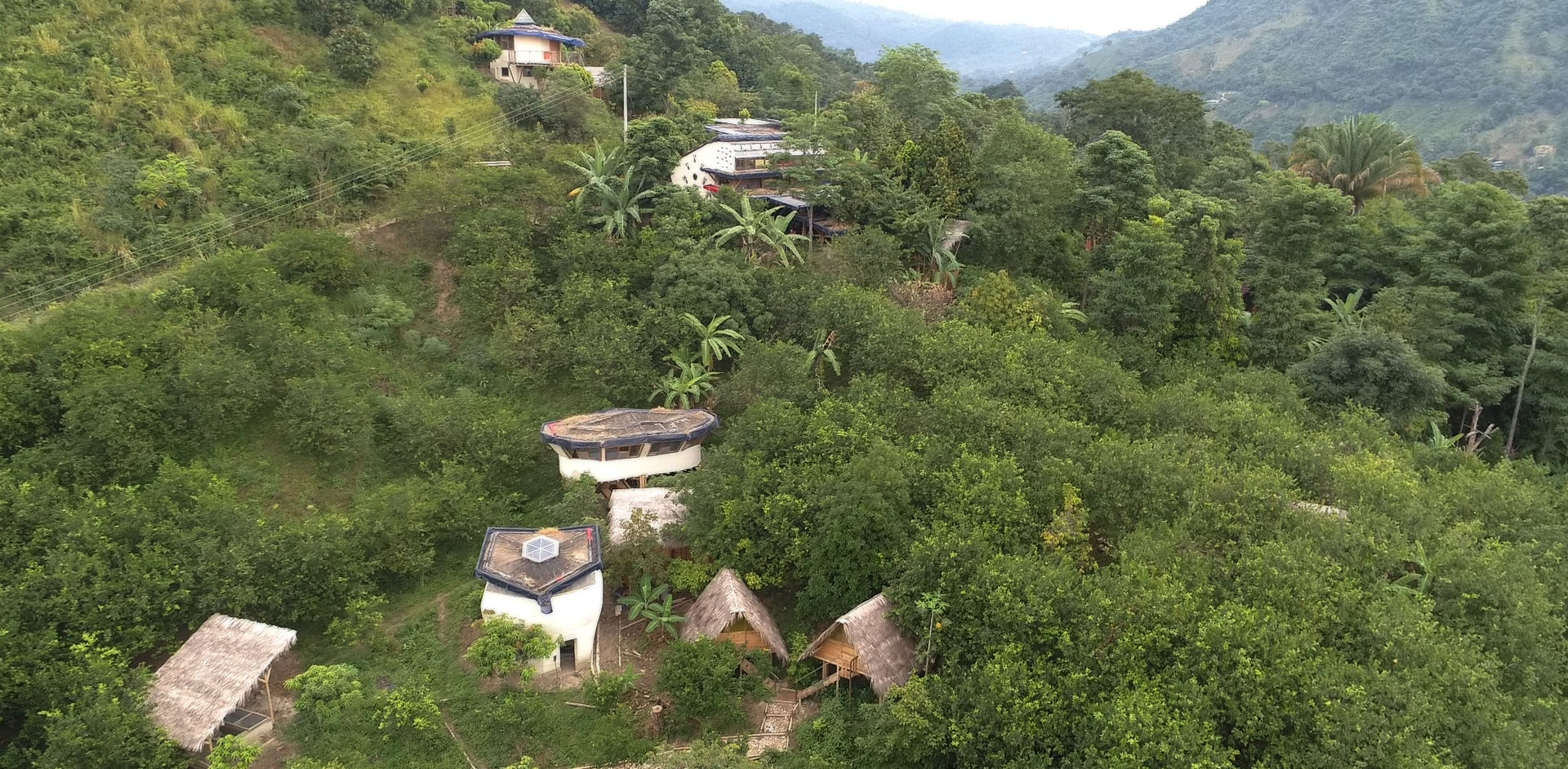 DEJAR UNA BUENA HUELLA IMZA Arquitectura Casas de campo Bambú Verde