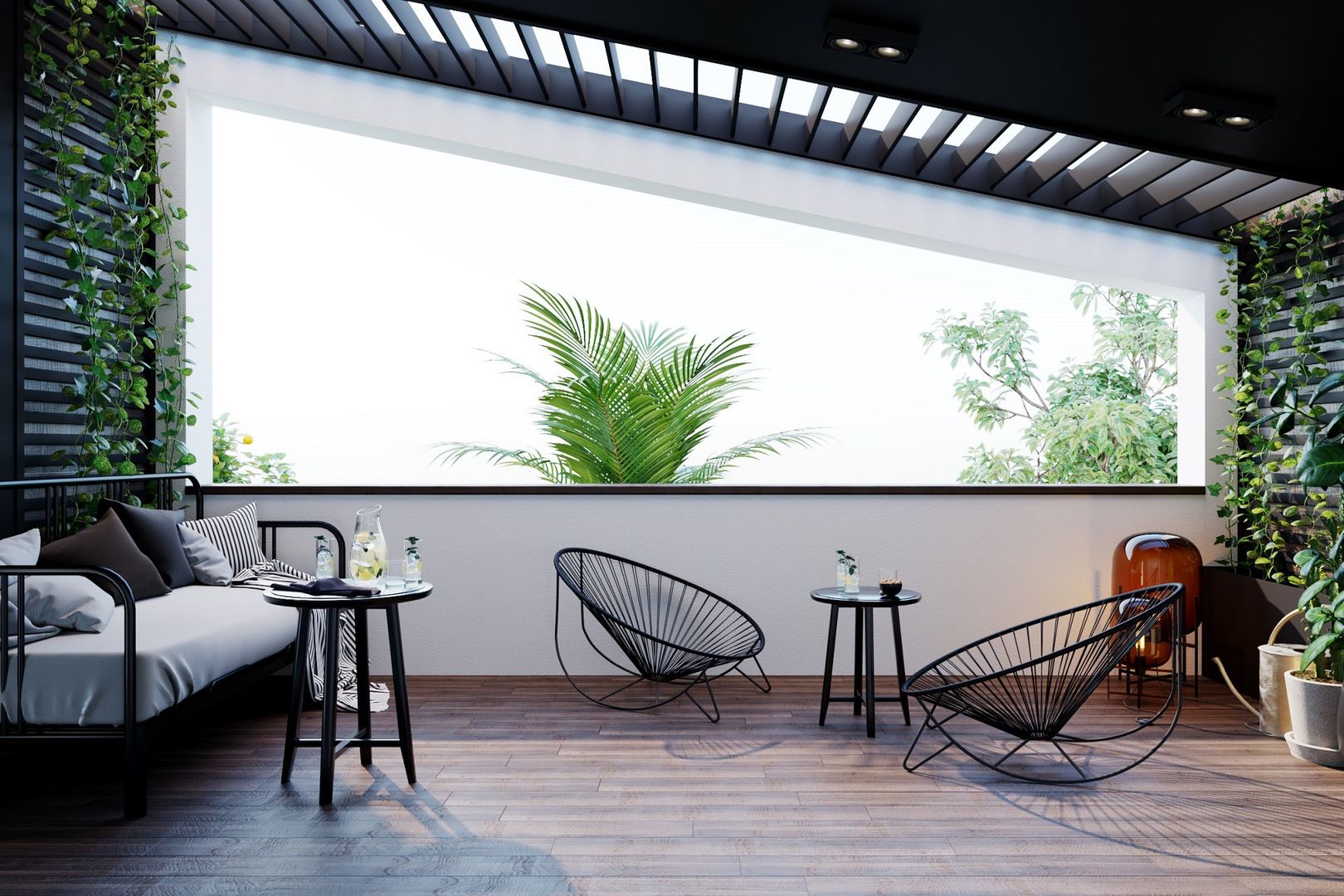 Mobiliario exterior moderno y minimalista decorar con estilo la terraza