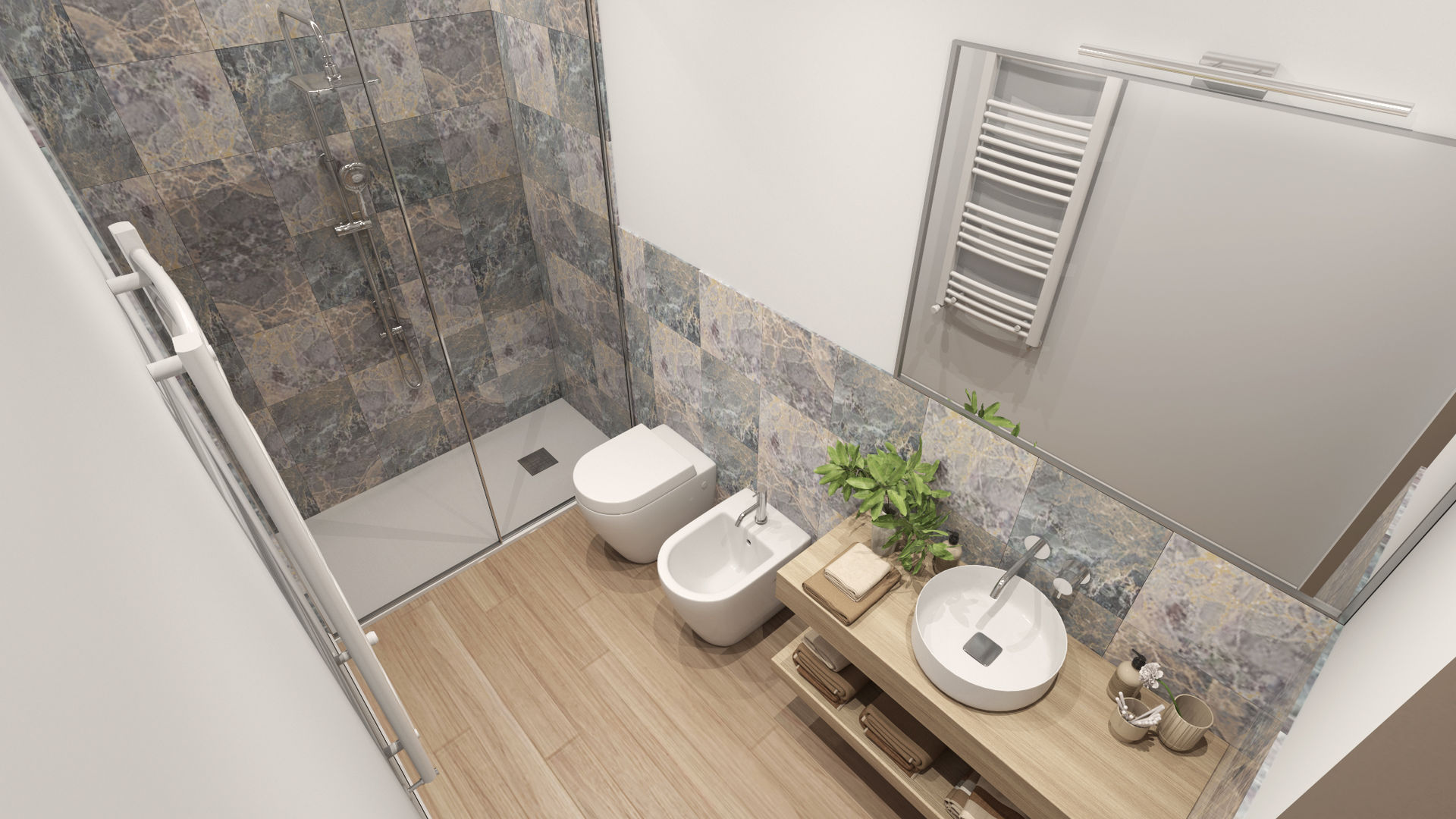 Secondo bagno MA Living Srl Bagno moderno