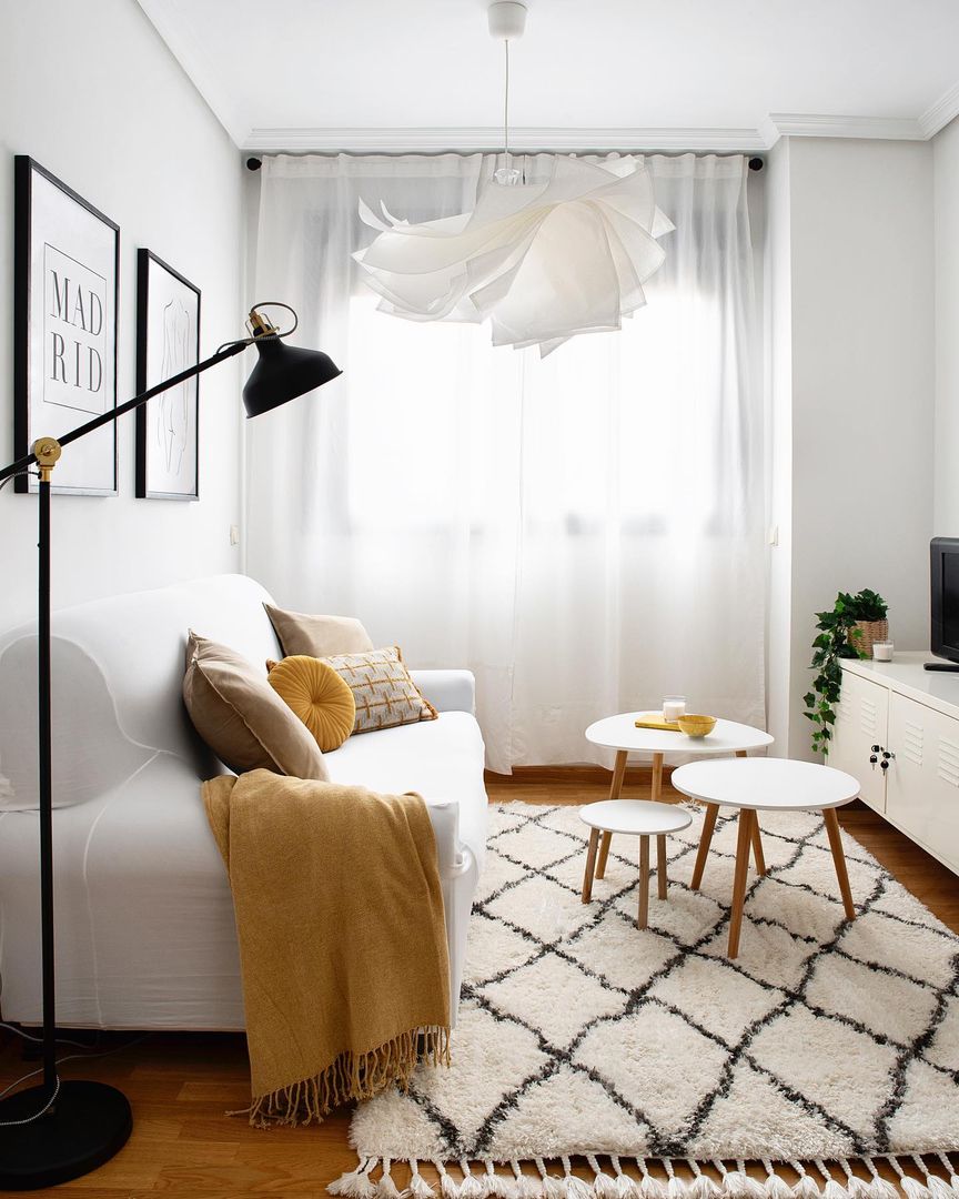 Home Staging - piso alquiler Banana Home Agency Salones de estilo escandinavo
