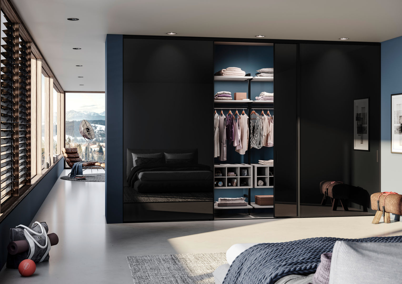 Das Multimedia Wunder: Die Sliding TV Door , raumplus raumplus Sliding doors