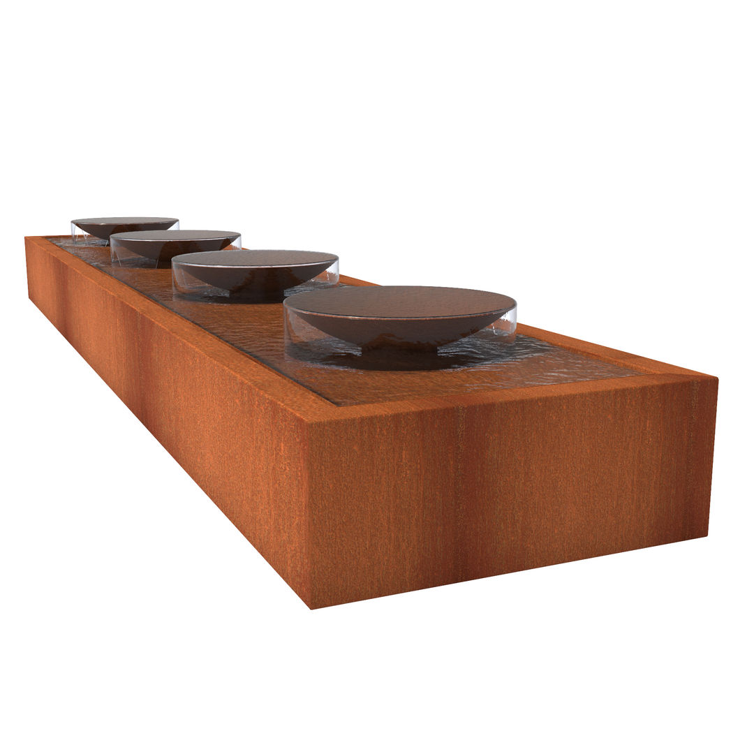 Corten Accessory Include a Trendy Corten Steel Water Feature in Your Garden in 2023 - 5 ...