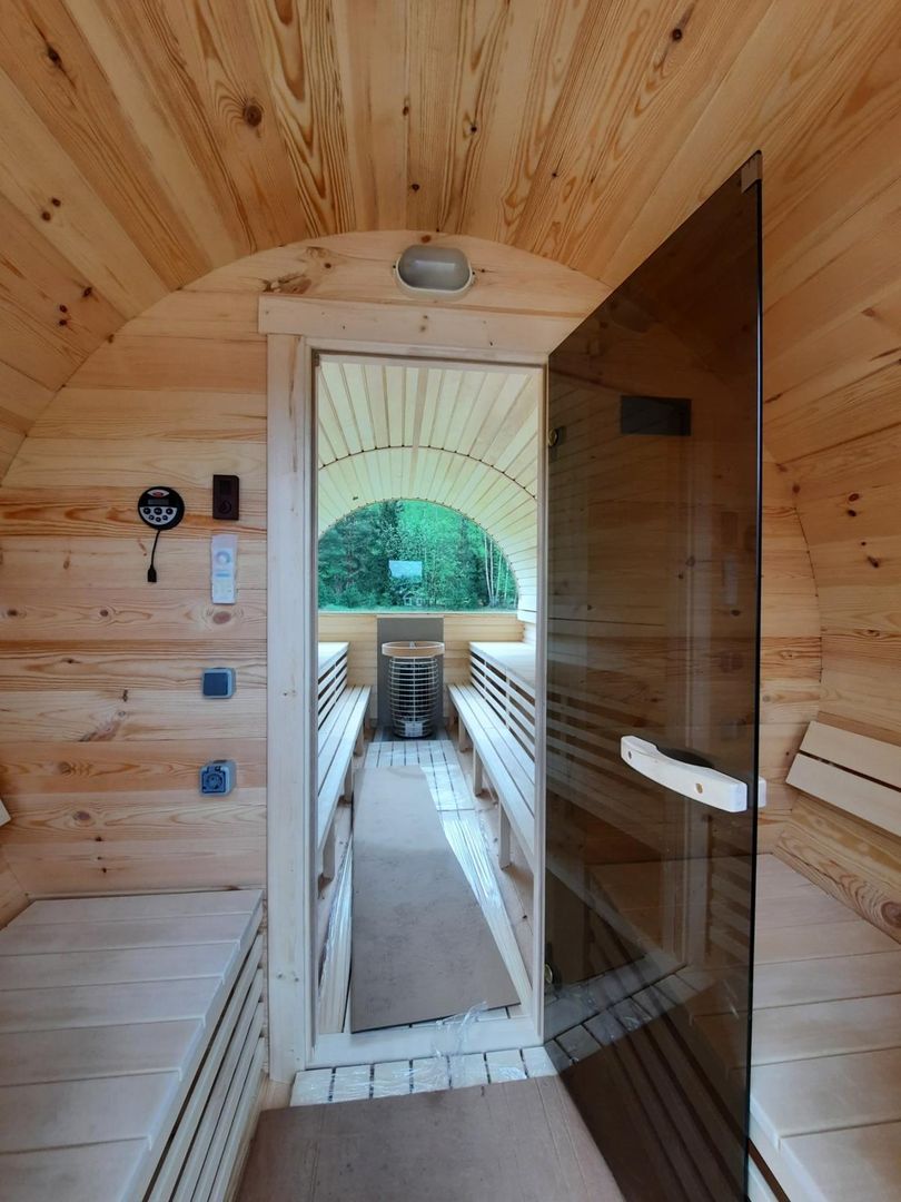 Sauna ecologica finlandese outdoor , PRODUZIONE TINOZZA (HOTTUBE) SAUNE DA ESTERNO (Legno progetto Online) ditta di Audrone Krasauskiene PRODUZIONE TINOZZA (HOTTUBE) SAUNE DA ESTERNO (Legno progetto Online) ditta di Audrone Krasauskiene Sauna